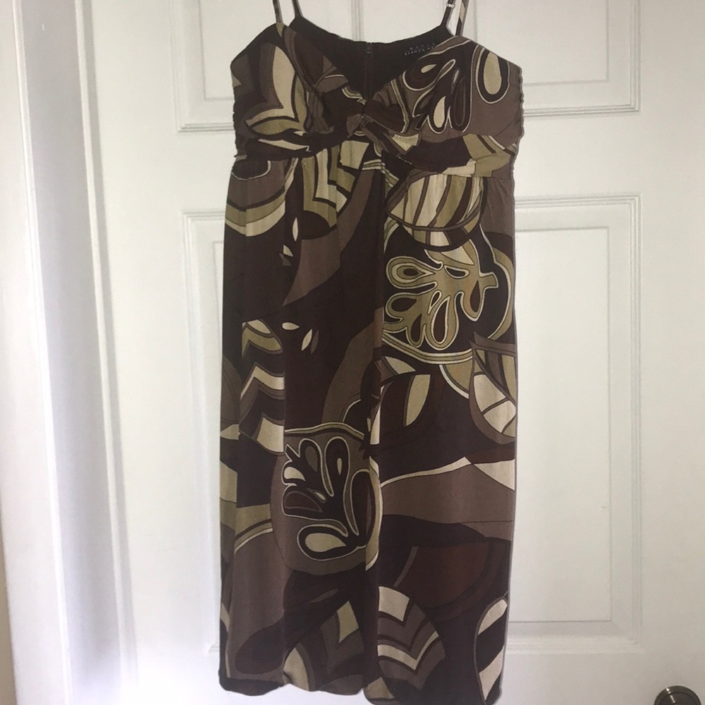 Maria Bianca Nero Silk Dress size Small